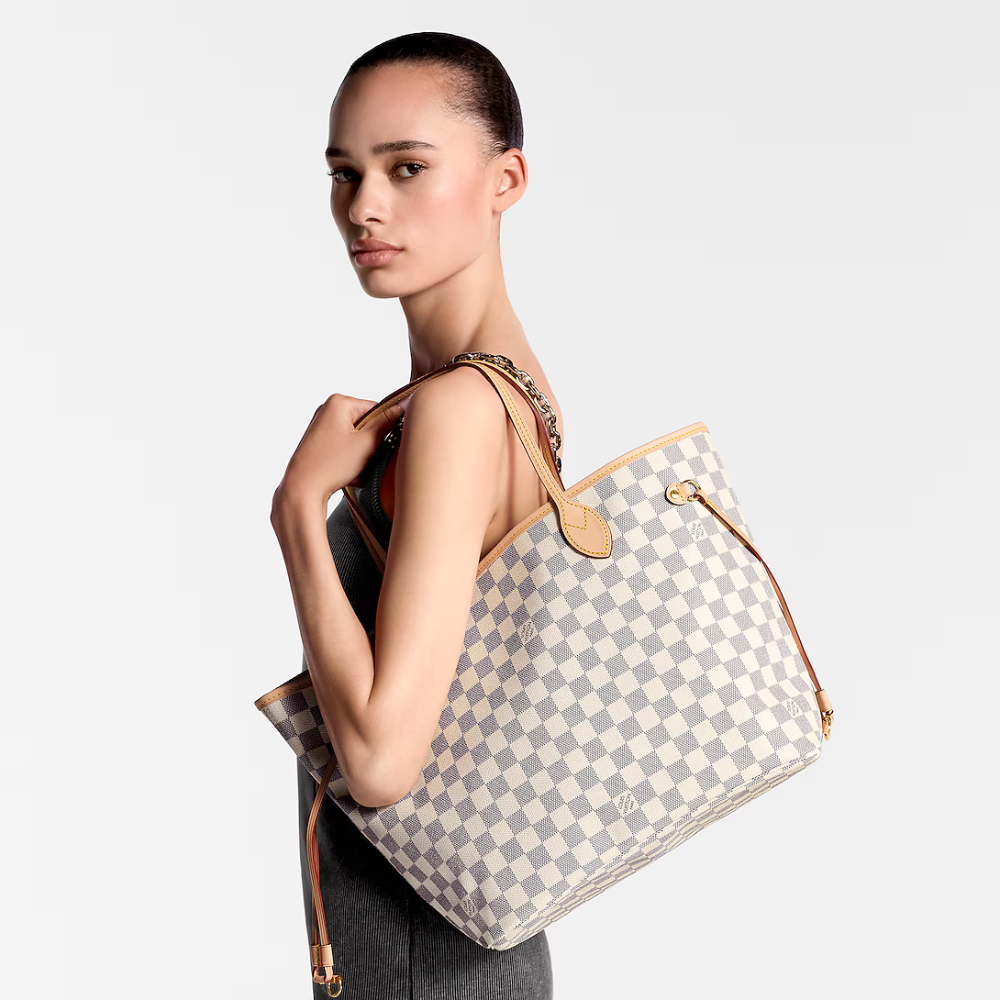 Louis Vuitton Neverfull MM Damier Azur