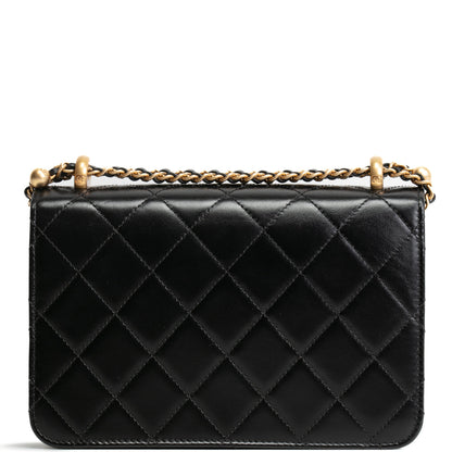 CHANEL Small Perfect Fit Flap Bag - Shiny Black