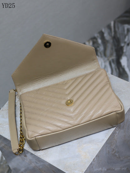 Quilted Leather Collage Bag