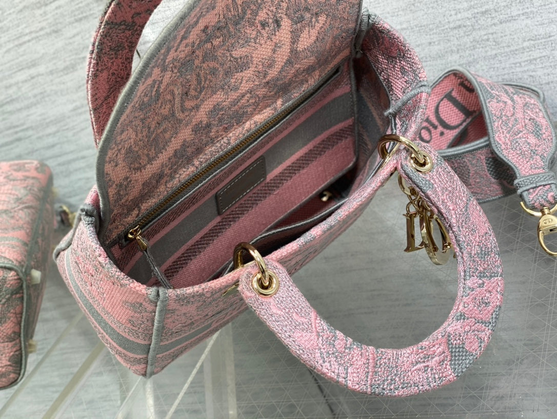Embroidered Canvas Tote Bag