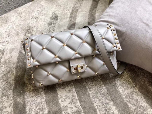 Roman Stud Maxi Quilted Leather Shoulder Bag – Effortless Luxury & Bold Elegance