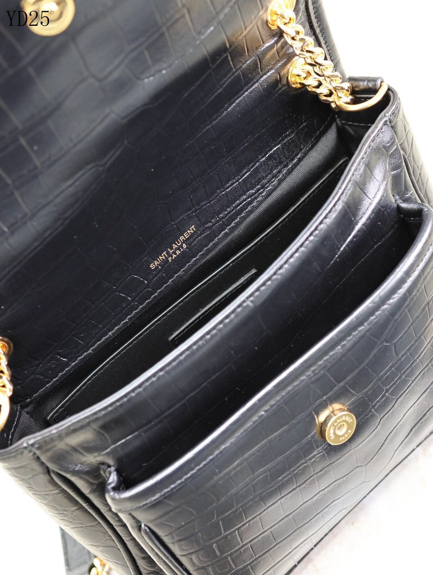 Niki Medium Patent Leather Shoulder Bag