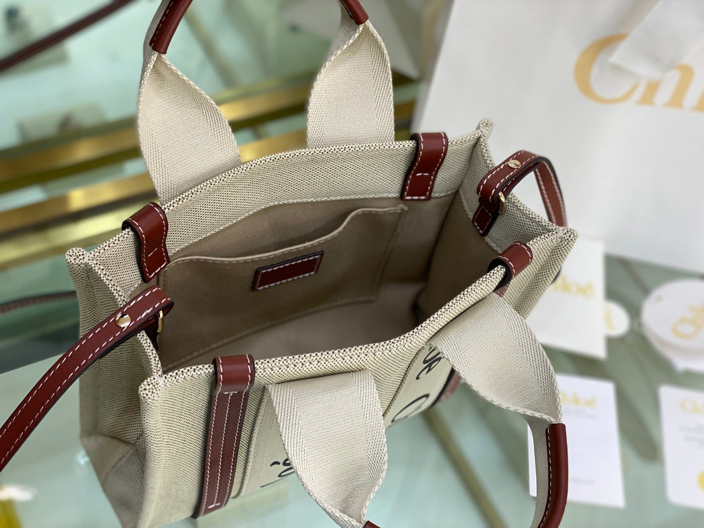 Woody Tote Bag with Strap