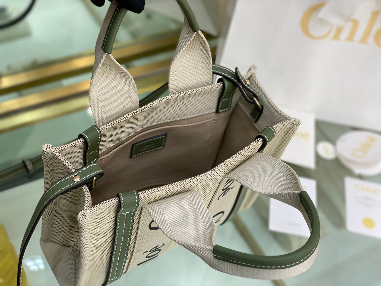Woody Tote Bag with Strap