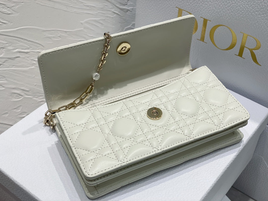Lady Quilted Flap Bag