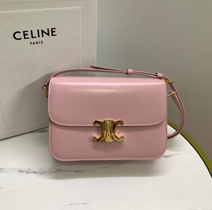 Triomphe Calfskin Shoulder Bag