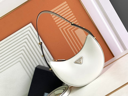 Moon-Style Dual Strap Shoulder Bag