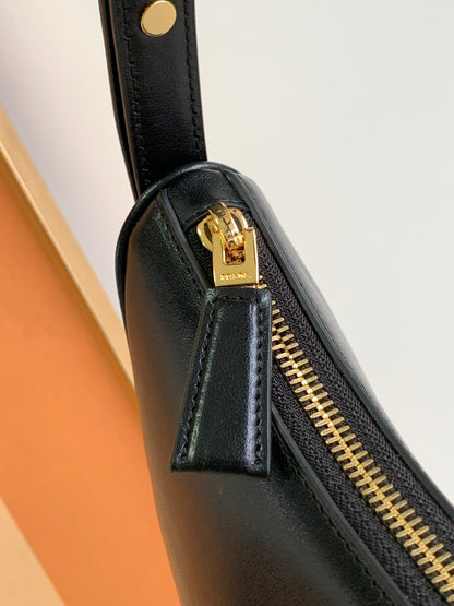 Moon-Style Dual Strap Shoulder Bag