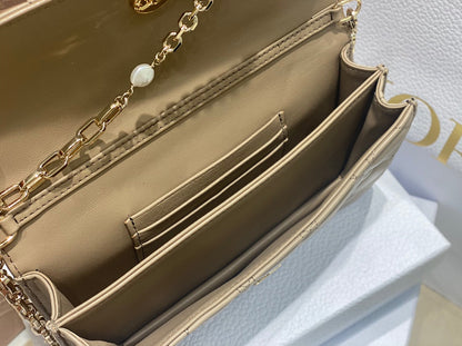 Lady Quilted Flap Bag