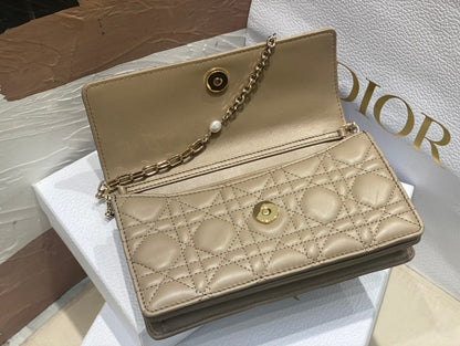 Lady Quilted Flap Bag