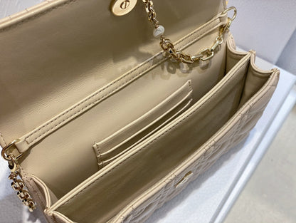 Lady Quilted Flap Bag
