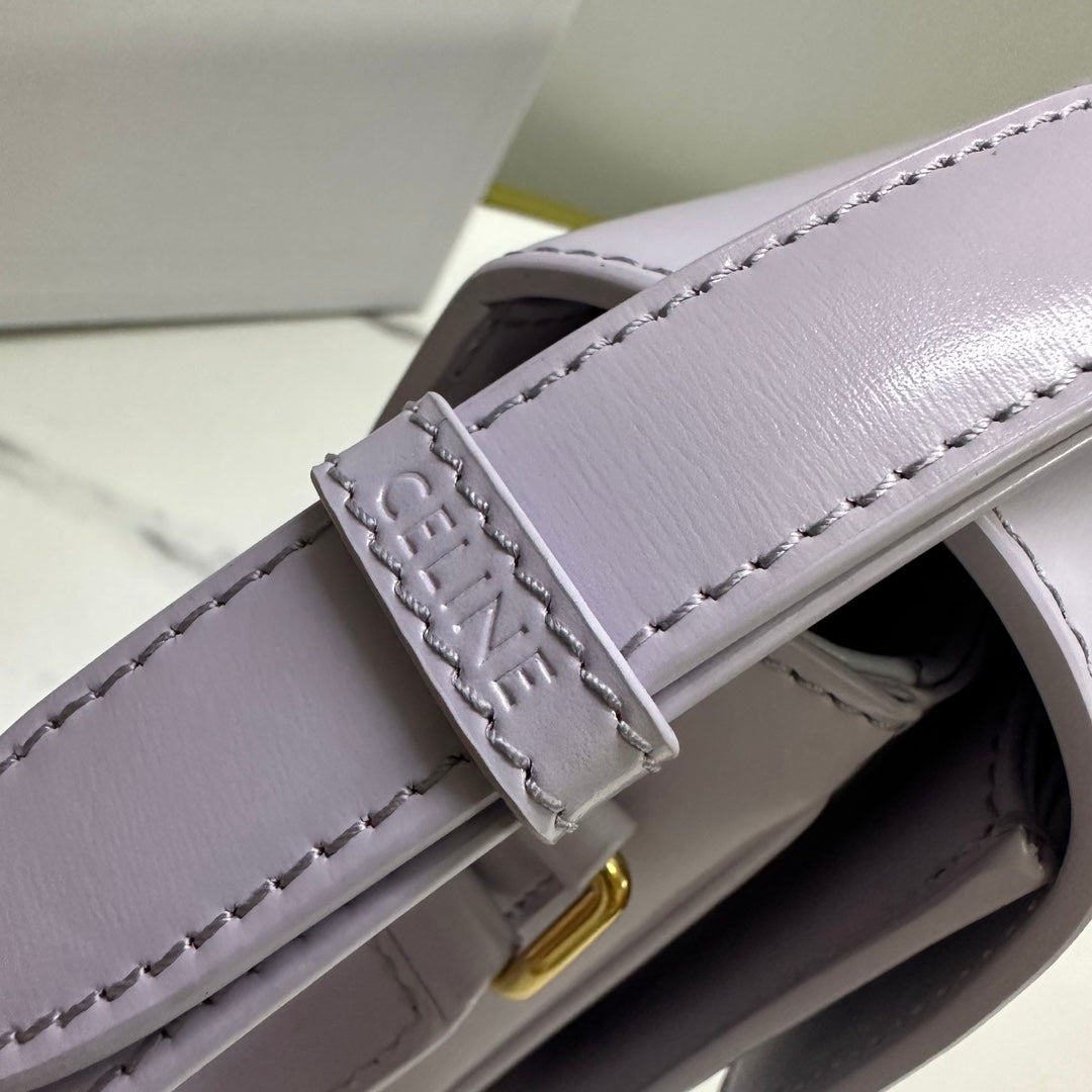 Triomphe Calfskin Shoulder Bag