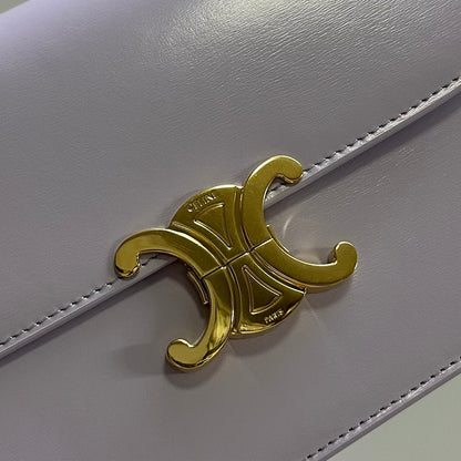 Triomphe Calfskin Shoulder Bag
