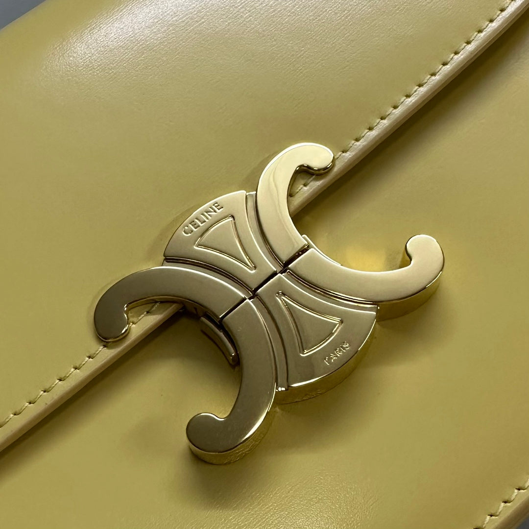Triomphe Calfskin Shoulder Bag