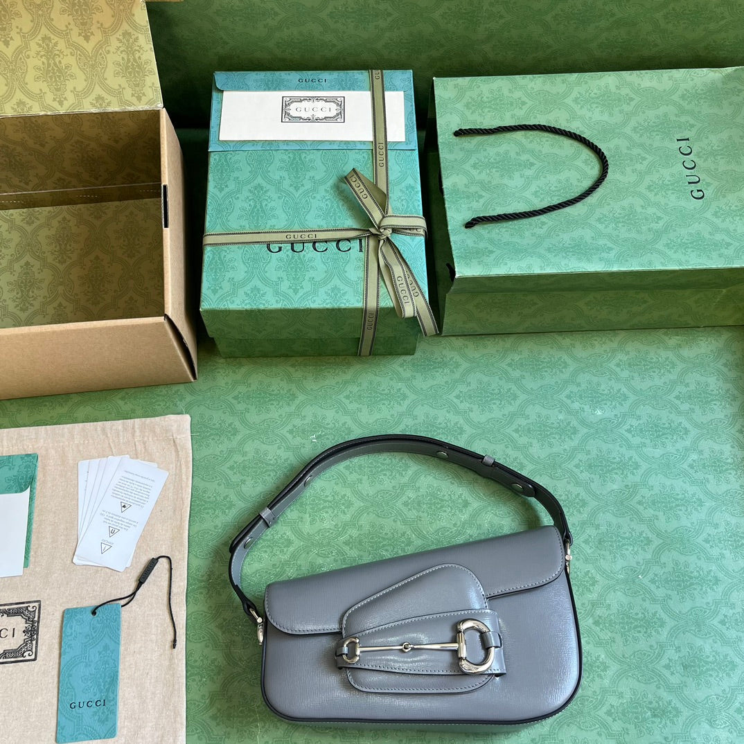 Horsebit 1955 Leather Shoulder Bag