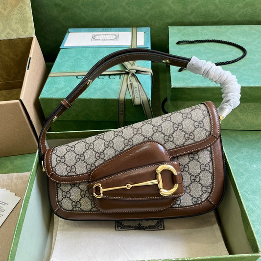 Horsebit 1955 Leather Shoulder Bag