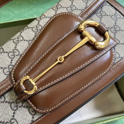 Horsebit 1955 Leather Shoulder Bag