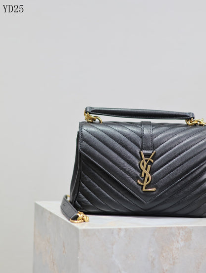 Quilted Leather Collage Bag