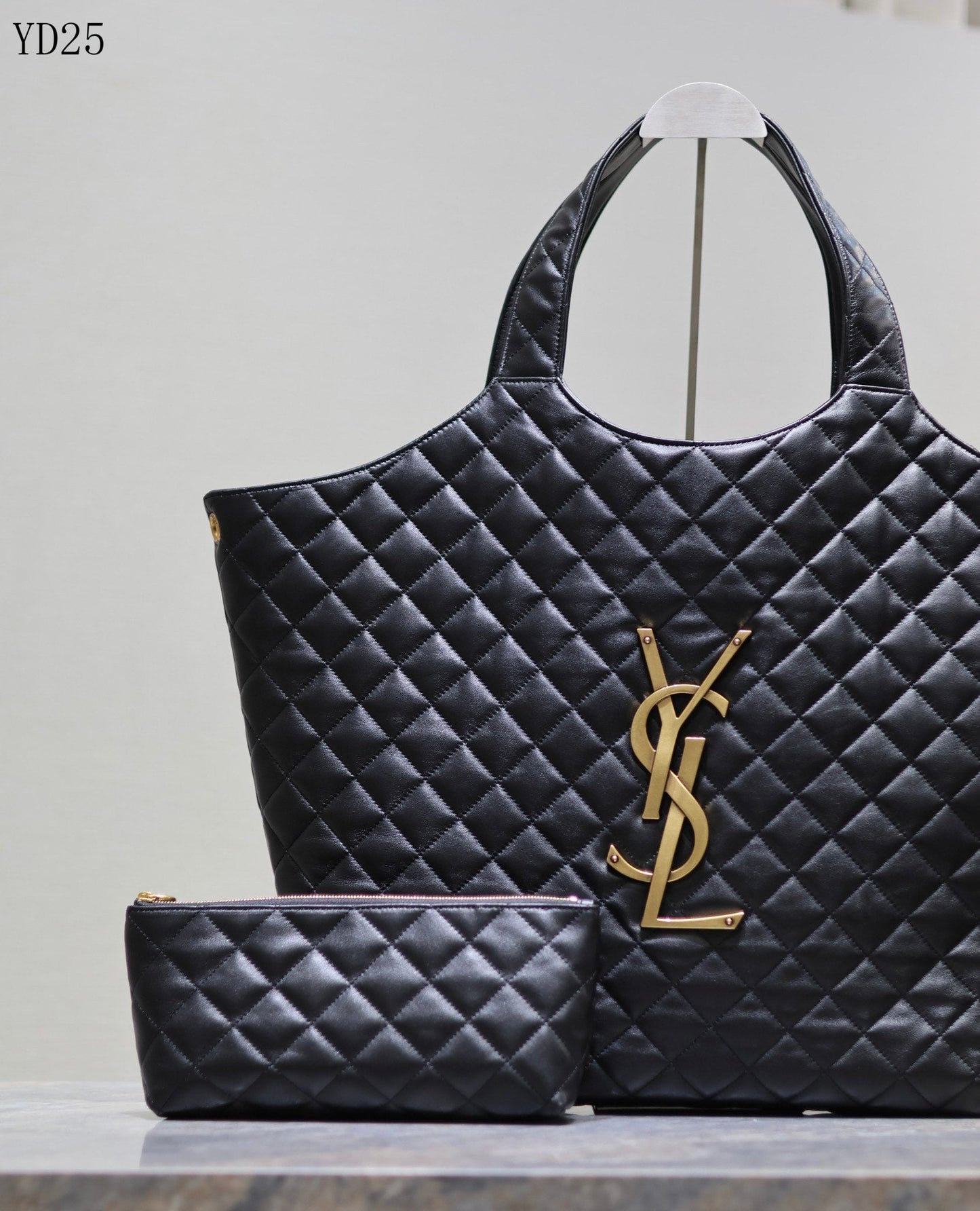 Quilted Oversized Tote Bag