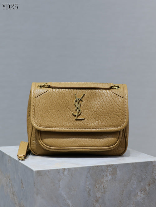 Niki Medium Grained Leather Bag