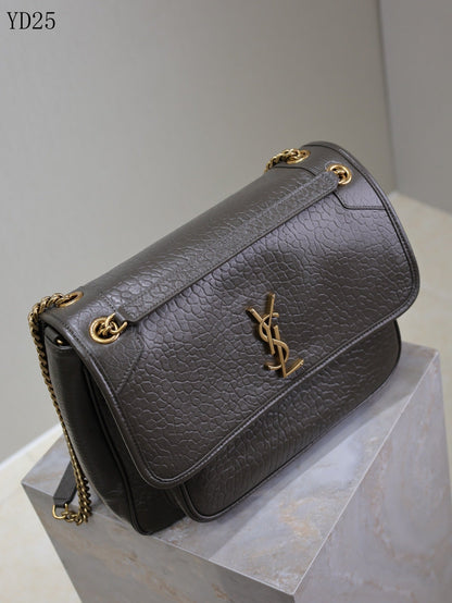 Niki Medium Grained Leather Bag