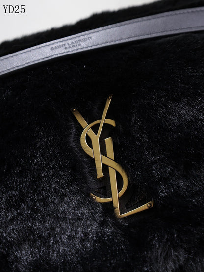 Niki Medium in Shearling Bag