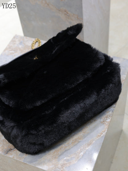 Niki Medium in Shearling Bag