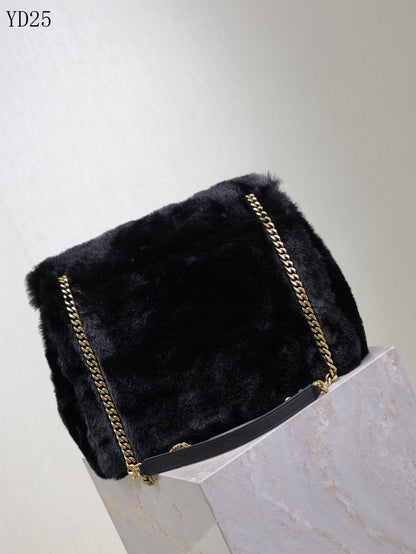 Niki Medium in Shearling Bag