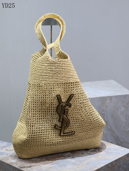 Woven Oversized Tote Bag