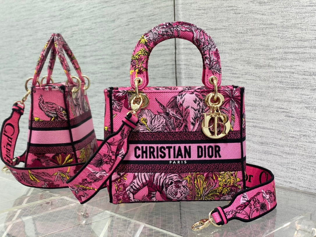 Embroidered Canvas Tote Bag