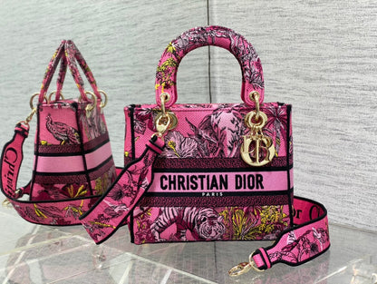 Embroidered Canvas Tote Bag