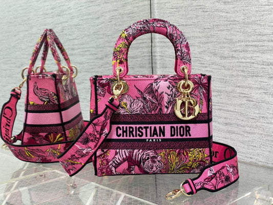 Embroidered Canvas Tote Bag