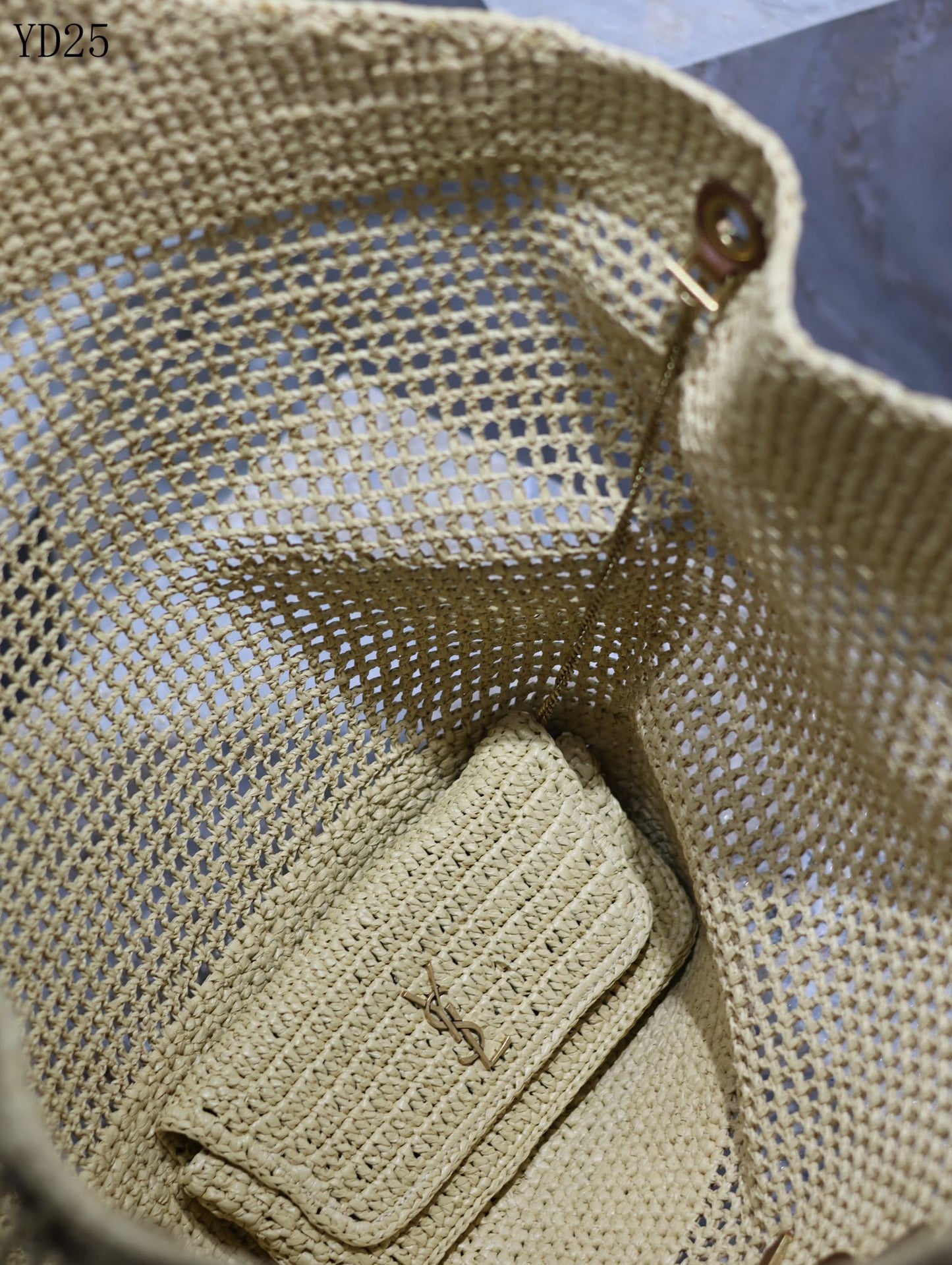 Woven Oversized Tote Bag