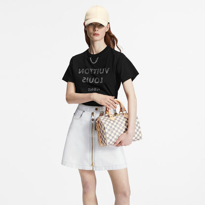LOUIS VUITTON Damier Azur Speedy 25 Speedy Bandoulière 25