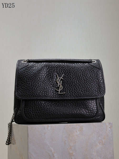 Niki Medium Grained Leather Bag