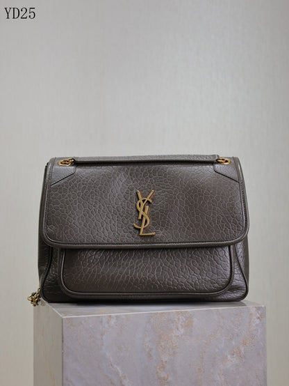 Niki Medium Grained Leather Bag
