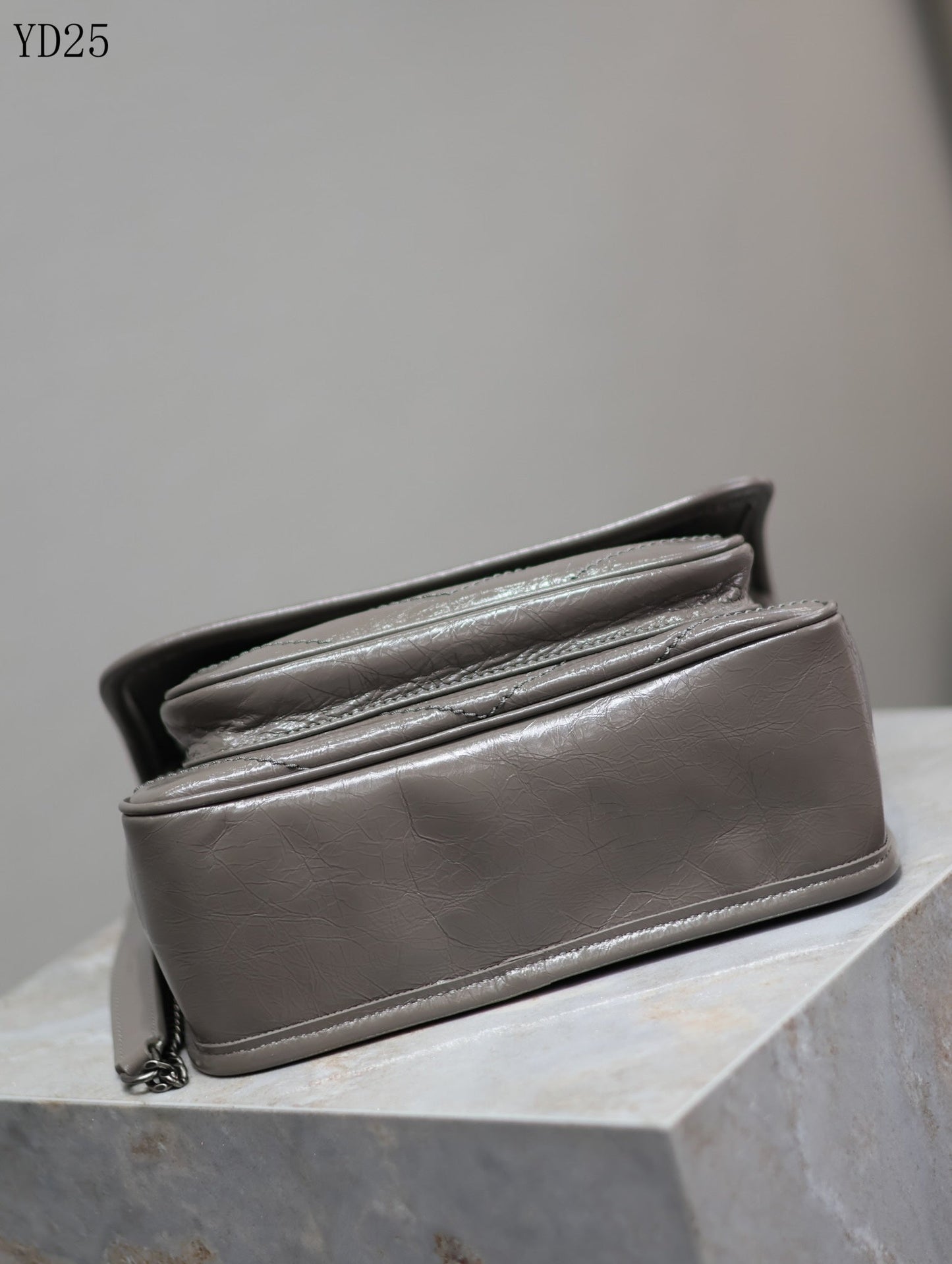 Niki Medium Patent Leather Shoulder Bag