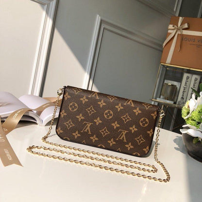 Louis Vuitton FÉLICIE POCHETTE Monogram Canvas