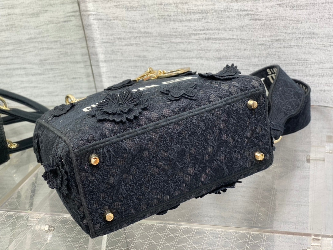 Embroidered Canvas Tote Bag