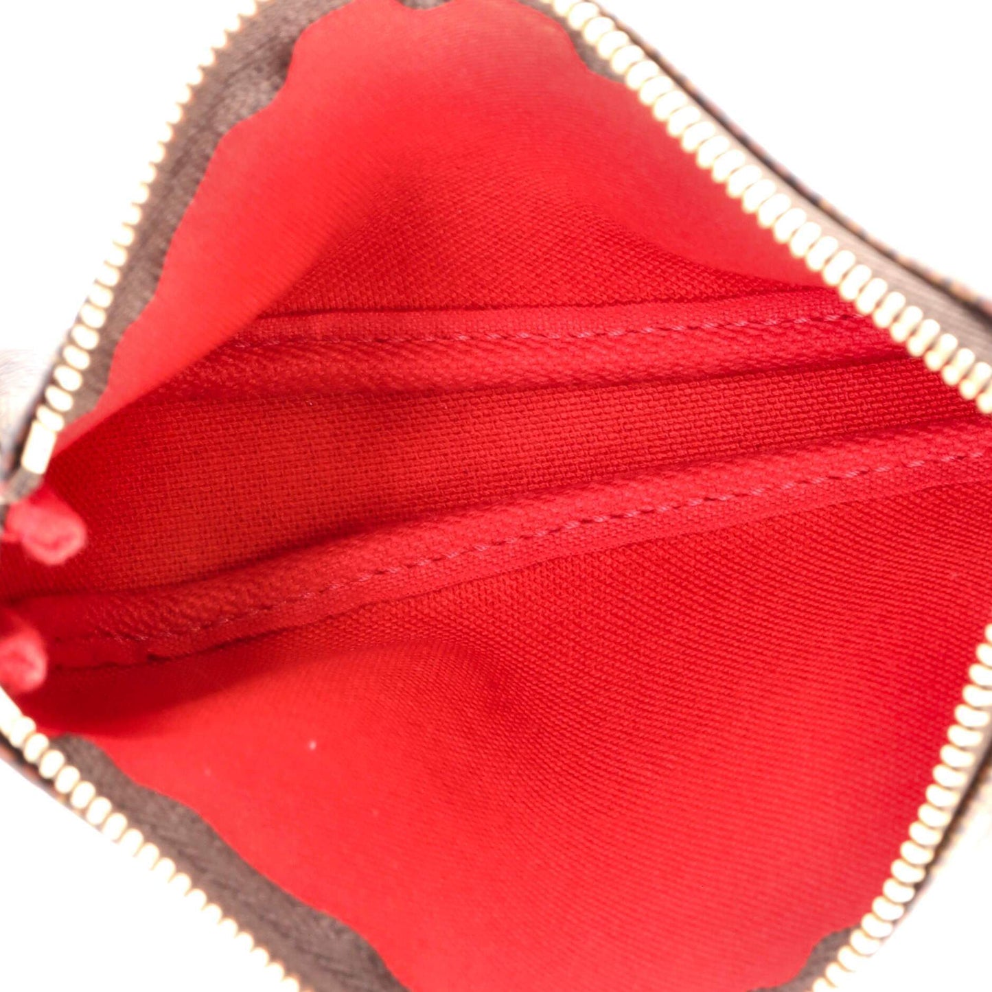 Louis Vuitton Mini Pochette Accessoires Limited Edition Vivienne Xmas Monogram Canvas