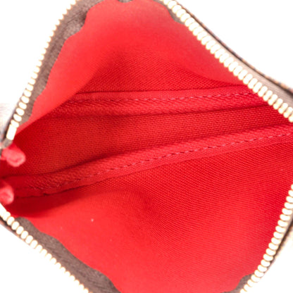 Louis Vuitton Mini Pochette Accessoires Limited Edition Vivienne Xmas Monogram Canvas