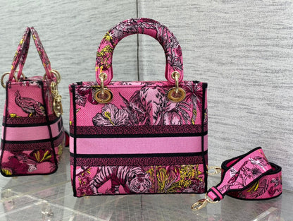Embroidered Canvas Tote Bag