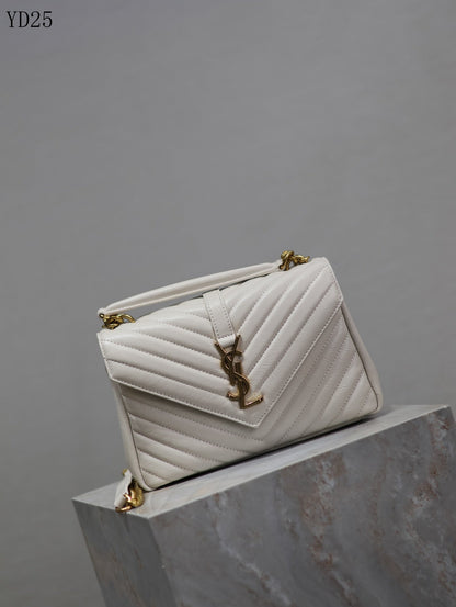 Quilted Leather Collage Bag