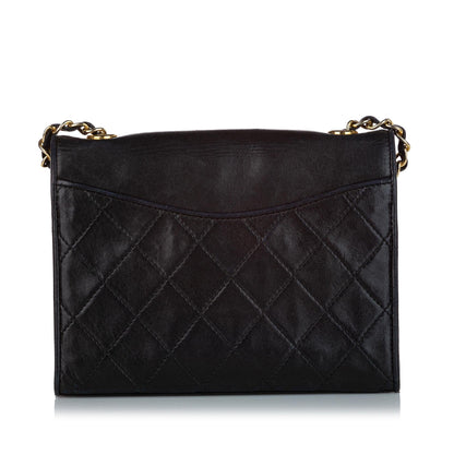 Chanel CC Timeless Lambskin Leather Shoulder Bag