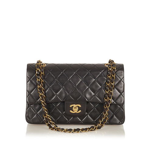 Chanel Classic Lambskin Leather Double Flap Bag