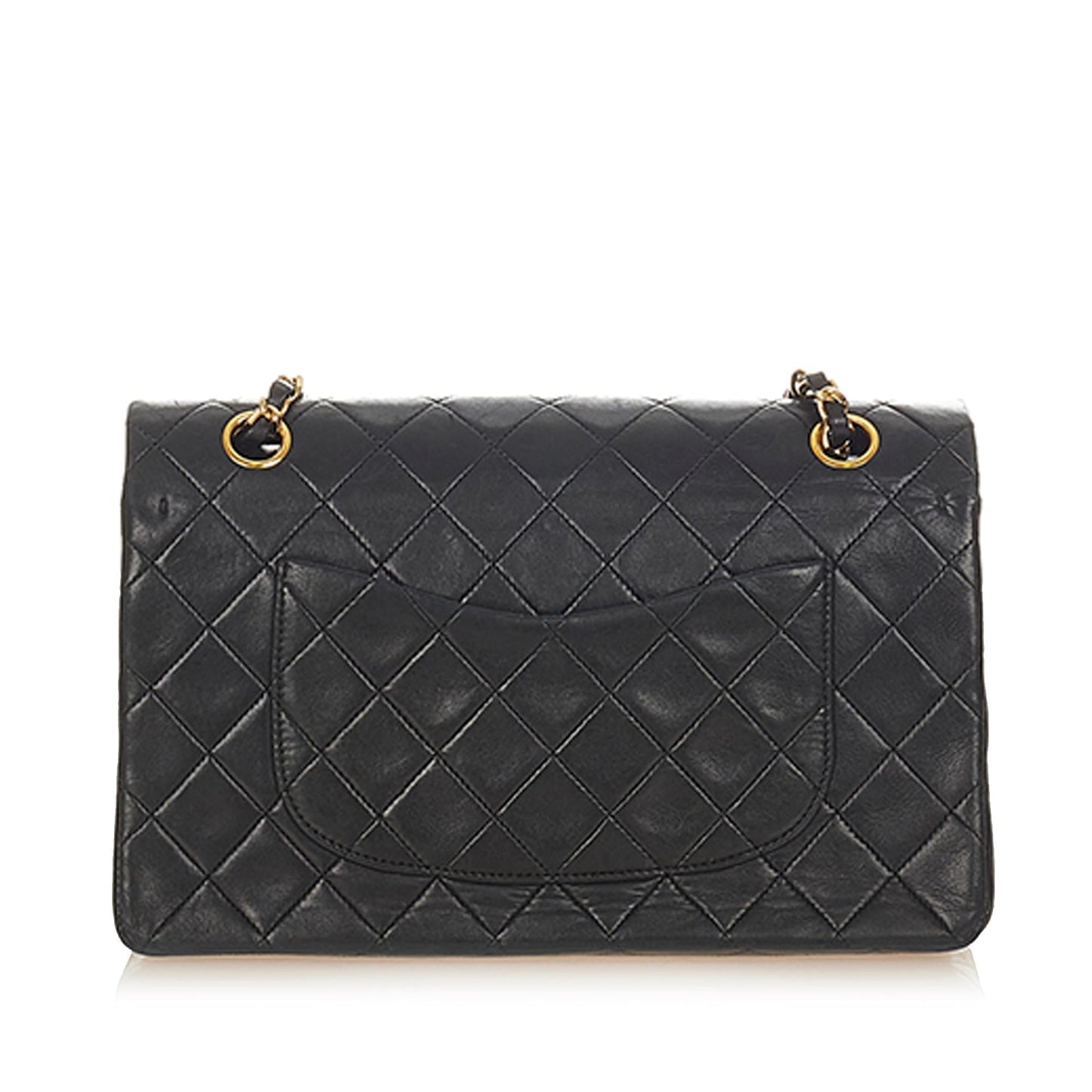 Chanel Classic Medium Lambskin Leather Double Flap Bag