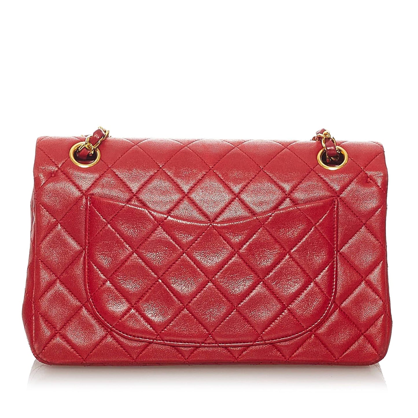 Chanel Classic Small Lambskin Leather Single Flap Bag