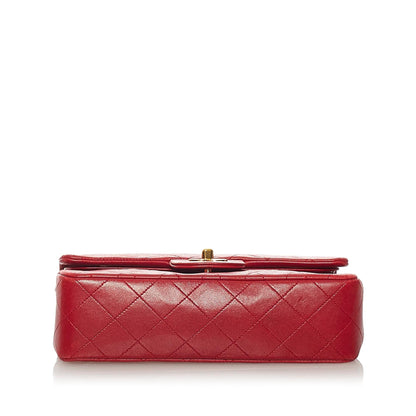 Chanel Classic Small Lambskin Leather Single Flap Bag