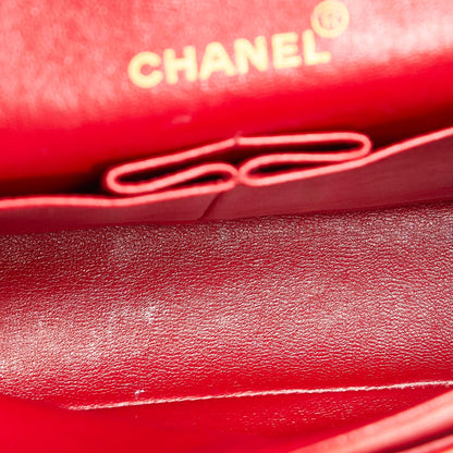 Chanel Classic Small Lambskin Leather Single Flap Bag