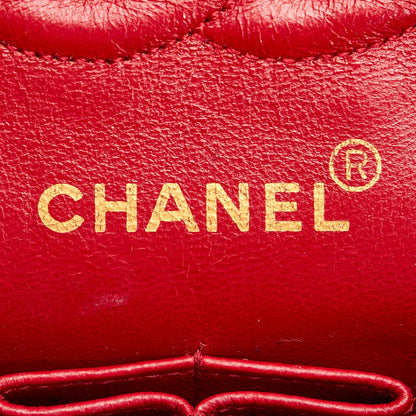 Chanel Classic Small Lambskin Leather Single Flap Bag